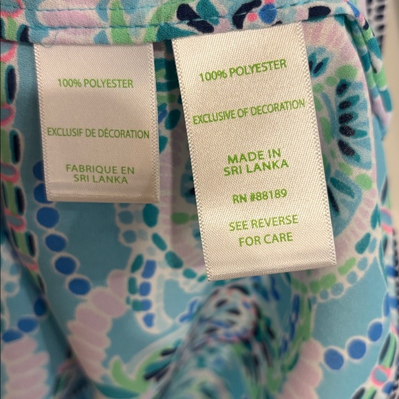 Lilly Pulitzer Blouse. Size M. - Picture 3 of 7